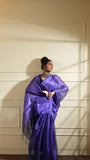 Purple Raga Tissue Saree