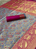 KANJIVARAM SOFT LICHI SILK SAREE