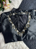 Purely silk handmade work boutique style Blouse